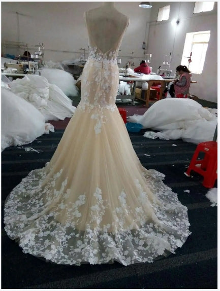 Top bridal wedding dress