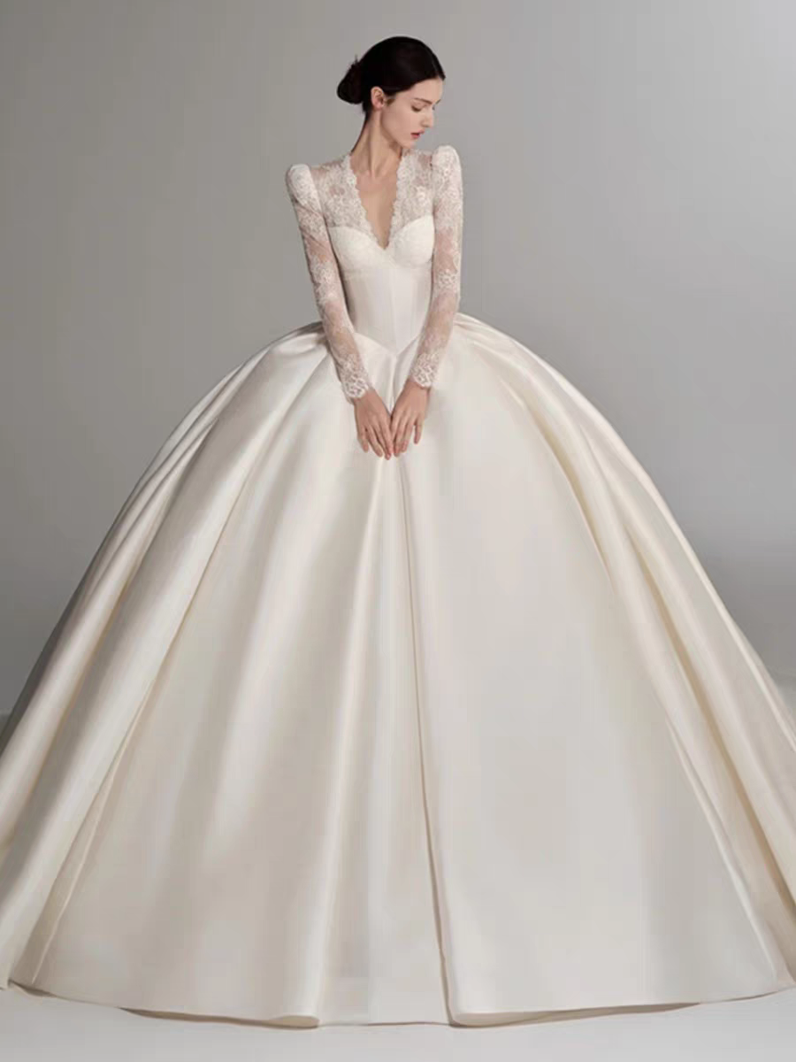 Top bridal wedding dress